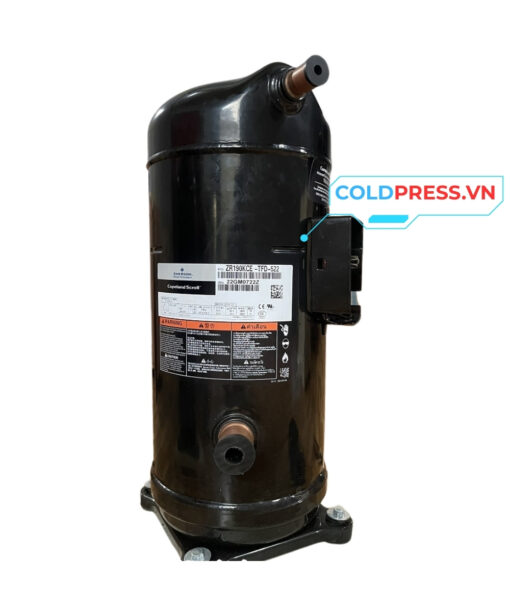 Máy nén lạnh Copeland ZR190KCE-TFD-522 – Scroll 15HP, gas R22, 3 pha