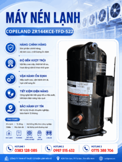 Máy nén lạnh Copeland ZR144KCE-TFD-522