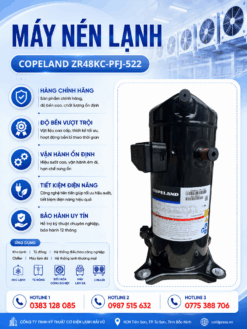 Máy nén lạnh Copeland ZR48KC-PFJ-522
