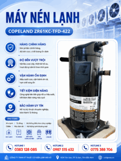 Máy nén lạnh Copeland ZR61KC-TFD-422