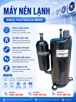Máy nén lạnh GMCC PA270G2CS-4MUL