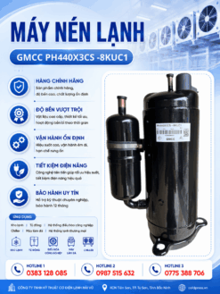 Máy nén lạnh GMCC PH440X3CS -8KUC1