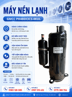 Máy nén lạnh GMCC PH480X3CS-4KUL