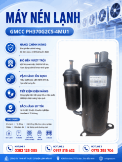 Máy nén lạnh GMCC PPH370G2CS-4MU1