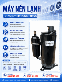 Máy nén lạnh HITACHI YH441X3CS - 4MUC